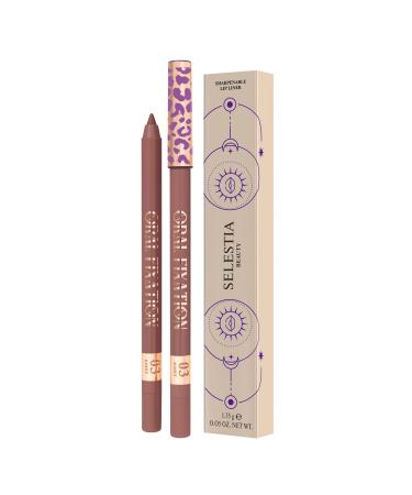 Lip Liner Oral Fixation - Long-lasting & Waterproof Lip Pencil Liner for Precision Application with Sharpenable Tip (KINKY)