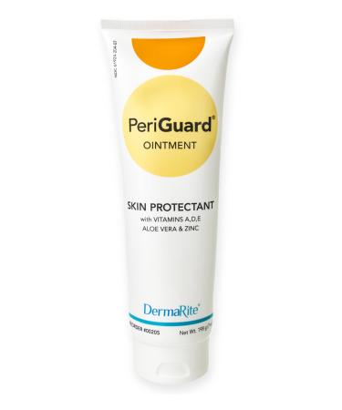 PeriGuard Skin Protectant Ointment - Vitamin A D E Aloe Vera Zinc Petroleum Based Moisture Barrier  7 oz Tube