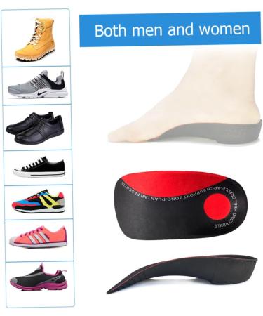 Buy Healvian 3 Pairs Arch Corrective Insoles | EVA Shoe Inserts for Men & Women | Ultimate Arch Support & Comfort - Buy Online on GoSupps.com