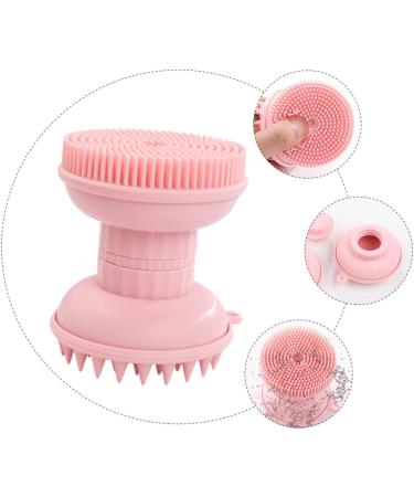 Angoily 1pc Three-in-one Bath Scalp Silica Gel Pink Washbasin - Buy Online on GoSupps.com