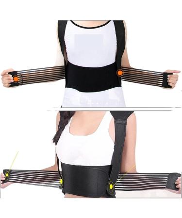 Derbut Magnetic Backrest Heating Therapy Vest - Waist Support & Posture Correction (56 Magnets Size L/XL) for Spine & Lumbar Support - Buy Online on GoSupps.com