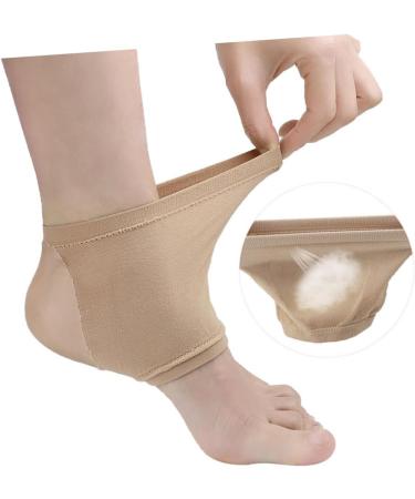 minkissy 1 Pair Lotion Socks Arch Support Sleeves Anti Crack Socks for Heels Socks Humectant Plantar Sleeve Heel Socks Heel Care Socks Dry Men and Women Moisturizing Socks Arched 10.5*8.5cm - Buy Online on GoSupps.com