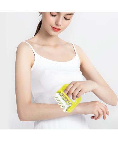 Hand Massage Roller - Full-Body Anti-Cellulite Device | Manual Muscle Massager for Pain Relief - Green-A - Buy Online on GoSupps.com