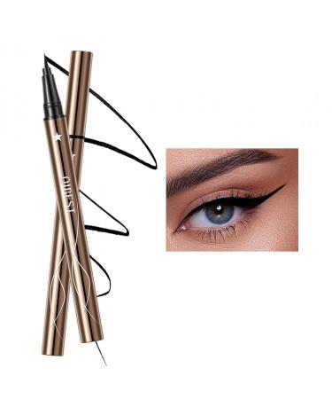 Waterproof Liquid Eyeliner Pen | Smudge Proof & Long Lasting | Ultra Fine Tip | Black/Brown | 0.14 Fl Oz - Pack of 1 - Buy Online on GoSupps.com
