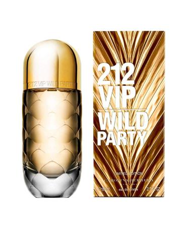 Carolina Herrera 212 VI Wild Party for Women Eau de Toilette Spray 2.7 Ounce