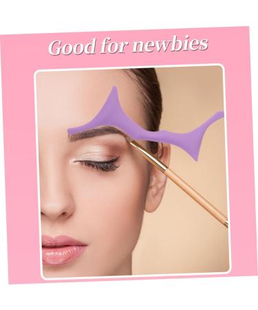  Didiseaon Didiseaon Eyebrow Stencils Forehead Shapers Eyeliner Pencils Eyeliner Stencils for the Eyes Eyeliner Pencil Kit for Dyeing Eyebrows Eyebrow Shaper Purple Silica Gel - Buy Online on GoSupps.com