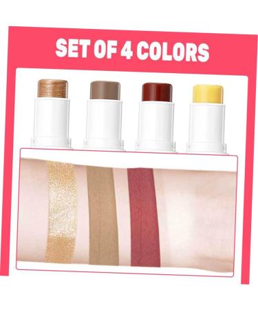 Didiseaon 5 Sets Contour Stick Highlighter Stick Highlighter Balm Neopentyl Di(ethylhexanoate) Ester - Buy Online on GoSupps.com