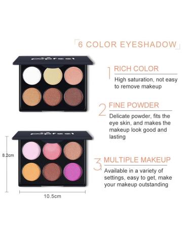 FantasyDay Multifunctional Makeup Gift Set - All-in-One Cosmetic Kit for Face Eyes & Lips - Eyeshadow Palette Lipstick Rouge Mascara & Brush Case - Buy Online on GoSupps.com