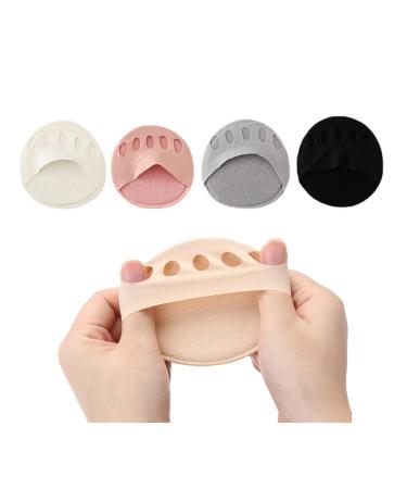 Ericotry Soft Forefoot Pads - 5 Pairs Metatarsal Pads for Heel Pain Relief - Non-Slip Toe Separators and Cushion Liners - Buy Online on GoSupps.com