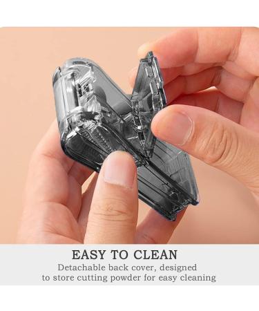 Pill Tablet Cutter for Small or Large Pills - Sharp Blade, Pill Splitter & Storage Compartment (Black) - Buy Online on GoSupps.com