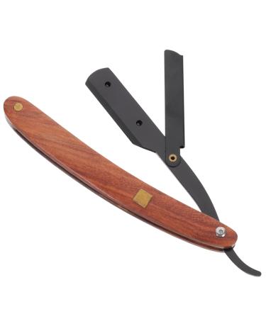 Minkissy wet razor for men cutlery holder Safe razor wet razor razor from metal men razor wooden handle man wooden handbook