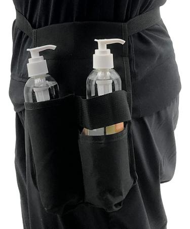 Double Adjustable Massage Oil Pump Bottle Holster Belt - Ideal for Professionals & Home Use - Buy Online on GoSupps.com
