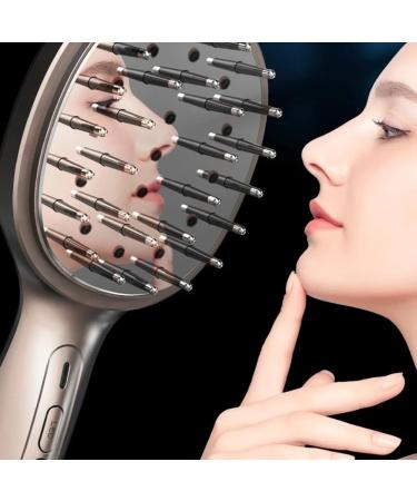 Peigne lectrique anti-chute de cheveux rouge et bleu lumi re soin cuir chevelu massage pousse cheveux peigne infrarouge coiffeur - Buy Online on GoSupps.com