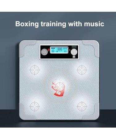 Wall-Mounted Bluetooth Target Boxing Machine with LCD Display - Home Boxing Training Equipment for Stress Release & Exercise - Buy Online on GoSupps.com