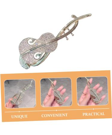 Mikinona Rhinestone Twist Clip Pretty Hair Clips for Women French Pins Pipa Hair Barrette Makeup Hair Clips No Crease Hair Clips to Hold Hair Back Decorative Hair Clips Barrettes for - Buy Online on GoSupps.com