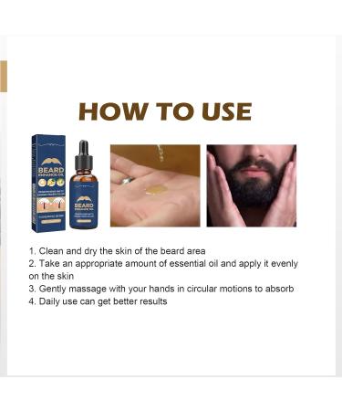 Soin Visage Barbe Homme Huile De Croissance De Barbe Huile Pousse Barbe 30MLL 1PC Renforce et Hydrate Ne Graisse pas et P n tre Rapidement. - Buy Online on GoSupps.com