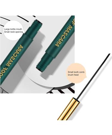 Thick Mascara Primer Lash Mascara With Silicone Brush Head Long Lasting Natural Look Mascara Smudge Proof Mascara Makeup Accessories Thicker Lashes Mascara No Clumping Sticking Mascara For Girl - Buy Online on GoSupps.com