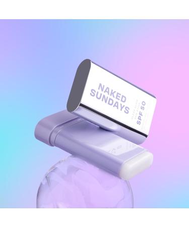 Naked Sundays SPF50 Clear Glow Sun Stick - Unscented Universal & Clear - 19G | Best International Shipping - Buy Online on GoSupps.com