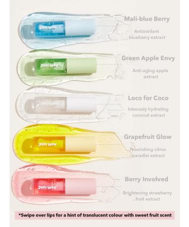 SHEGLAM Jelly Wow Hydrating Lip Oil - Grapefruit Glow | Non-Sticky, Moisturizing Plumping Gloss - Buy Online on GoSupps.com