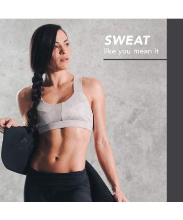 Sweat Sweat Waist Trimmer Xtra-Coverage Belt - Premium Waist Trainer for Better Sweat - Medium - Buy Online on GoSupps.com