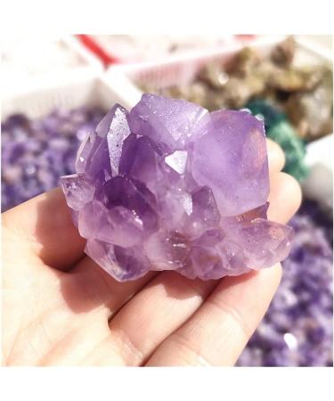 30-40mm Hot Natural Amethyst Clusters Amethyst Flower Stones and Crystals Gifts 1 pc Stone Mineral Specimen - Buy Online on GoSupps.com
