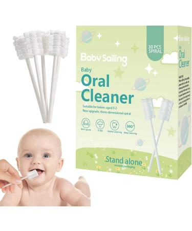 Tacery Mouth Cleaning Pencil for Newborns | 30 Count Tongue Cleaner Toothbrush | Three-Dimensional Travel & Home Oral Care Device - Buy Online on GoSupps.com