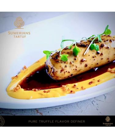 Sumerians Tartuf Black Truffle Sauce - 2.8oz (80g) Pure Truffle Flavor for Pizza, Pasta, Hamburger, Steak, Hot Dog & Sandwich - Buy Online on GoSupps.com