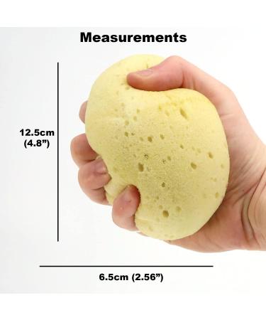Extra Large Luxury Bath Sponge Gentle Exfoliating Body Scrub for Skin Care - Buy Online on GoSupps.com