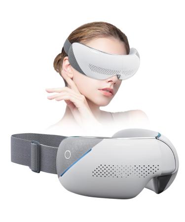 MEKK Eye Massager with Heat and Vibration Eye Protector Rechargeable Eye mask to Relieve Eye Fatigue and Dark Circles