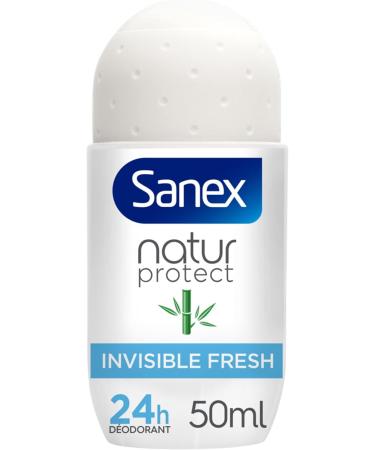 SANEX - Skin-friendly Deodorant - Natural Natur Protect Invisible & Fresh Bamboo Roll-on - Men and Women - Pack of 6 Units of 50 Ml - Buy Online on GoSupps.com