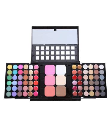 BrilliantDay 78 Colours Professional Cosmetic Make up Palette Set Kit Combination with Eyeshadows Lip Gloss Blusher Concealer Highlight powder