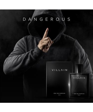 Bloom Beauty Villain Luxury Woody Spicy Perfume for Men | Long Lasting Fragrance with Patchouli Cedarwood I Eau de Parfum Gift Set - 100ml + 20ml - Buy Online on GoSupps.com