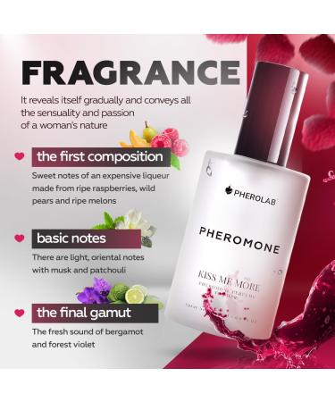 KissMeMore Pheromones Cologne for Women Oxytocin Premium Pheromone Infused Oil Cologne - Womens Spray Perfume to Attract Men Kiss Me More 1 Fl Oz (Pack of 1) - Buy Online on GoSupps.com