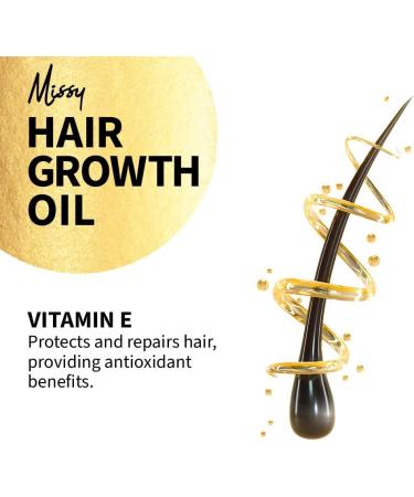 Hair Growth Oil with Rosemary Essential Oil - Rosemary Oil for Hair Growth - Treats Dry Damaged Hair - For Men & Women Promotes Thicker Fuller Hair - 100ml - Made in the UK - Ready to use. - Buy Online on GoSupps.com