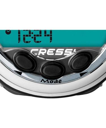 Cressi Giotto Dive Computer - 3 Dive Programs | AirNitroxGauge | Dual Gas | Backlit | Logbook | Ascent Alarms | Made in Italy - Black/Gray - Buy Online on GoSupps.com