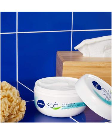 NIVEA Soft Refreshing Moisturizer 200 ml - Hydrating Skin Care for All Skin Types | Buy Online & Ship Worldwide - Buy Online on GoSupps.com