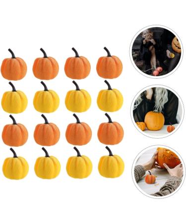 FUNOMOCYA 16pcs Artificial Pumpkin Faux Pumpkins Fall Decorations Thanksgiving Fake Pumpkin Home Decoration Pumpkin Home Decor Halloween Props Fake Fruit Home Decor Foam Desktop Supplies - Buy Online on GoSupps.com