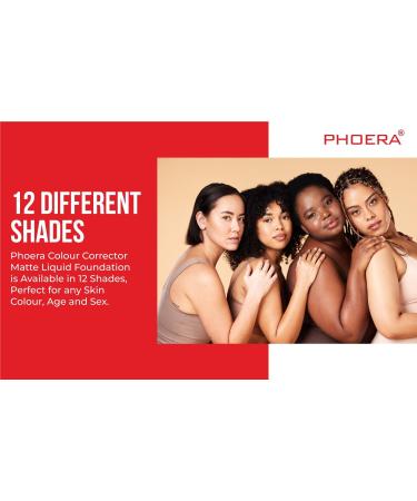 Glamza Phoera Full Coverage Makeup Kit - 24 Hour Long Lasting Oil Control - Even Foundation Smarter Packaging - Includes 3 x 30ml Foundation Sponges and - Buy Online on GoSupps.com