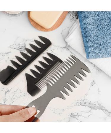 Professional Men's Hair Styling Comb Set - Rat Tail Brush & Teasing Comb for Slick Back Hairstyles - Ideal for Barbers & Salons - Buy Online on GoSupps.com