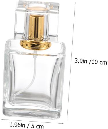 Ipetboom Perfume Spray Bottle Glass Spray Bottle Clear Glass Empty Refillable Perfume Bottle Empty Spray Bottle Clear Refillable Perfume Refillable Perfume Sprayer Travel Quartet Acrylic - Buy Online on GoSupps.com