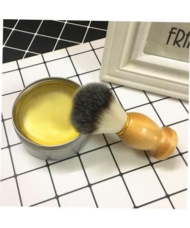 Magiclulu 2-St Razor Brush & Accessories for Men's Shaving Beard Care & Grooming | Premium Dust Collector & Makeup Brushes - Buy Online on GoSupps.com
