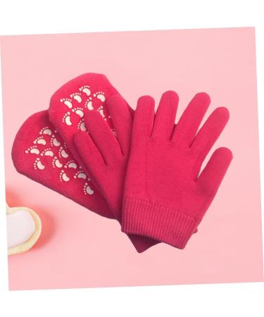 Ipetboom Silicone Gel Spa Heal Gloves Moisture Gloves Moisturizing Gel Gloves Ear Piercing Kit Dry Skin Gloves Cracked Skin Gloves Scent Booster Laundry The Care Socks - Buy Online on GoSupps.com