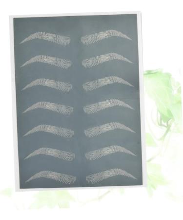 Hemoton 1 Sheet Eyebrow Microblading Eye Brow Practice Skin Eyebrow Training Skin Practice Tools - Buy Online on GoSupps.com