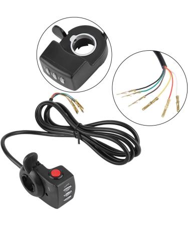 Thumb Throttle Control for E-Bikes | 48V Speed Control with LED Indicator | 3-Lever Twist Throttle Assembly - International Shipping - Buy Online on GoSupps.com