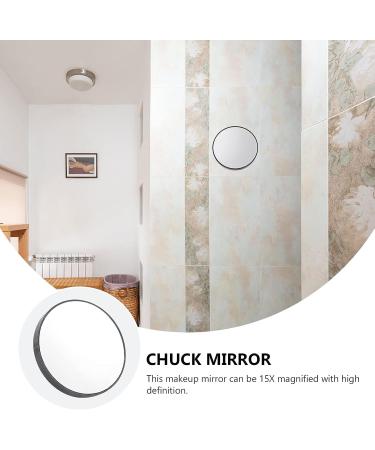 OSALADI 15X Magnifying Makeup Mirror with Suction Cup for Bathroom and Home - Buy Online on GoSupps.com