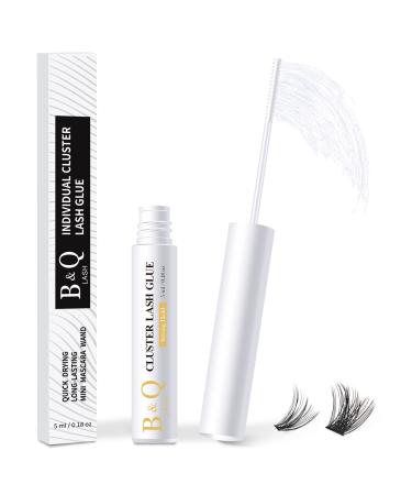 Eyelashes adhesive for eyelashes 5ml b & q transparent eyelash adhesive for eyelashes individually waterproof eyelash glue very strong for beginners lash glue at home (clear 5ml) 5 ml eyelash glue compared - Buy Online on GoSupps.com