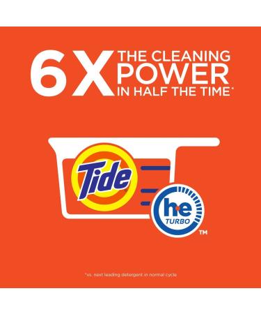 Tide HE Turbo Power Laundry Detergent Original Scent 1.1kg (30 Loads) - Fast-Acting Formula - Buy Online on GoSupps.com