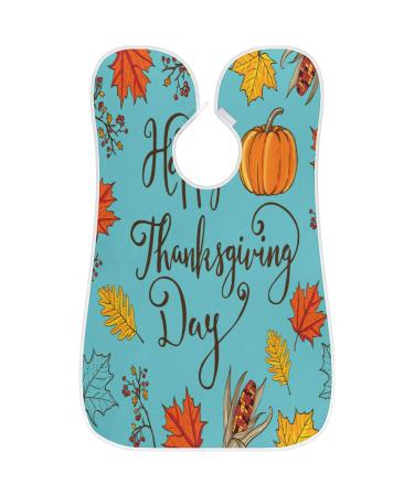 Thanksgiving Beard Bib Apron | Waterproof Hair Catcher for Men | Perfect Grooming Gift - Buy Online on GoSupps.com