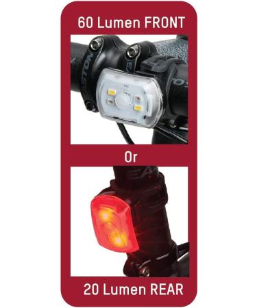 Blackburn 2'Fer Front or Rear Light - Black, One Size - Buy Online on GoSupps.com