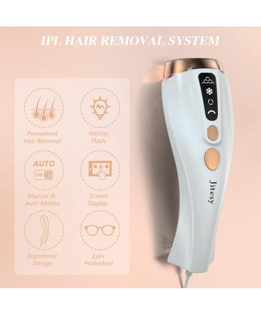 Jitesy IPL Hair Removal Laser Device - 3 Functions (HR/SR/RA) 6 Energy Levels 999 999 Pulses - Permanent Hair Removal for Women & Men - Face Armpits Legs Bikini & Body - Buy Online on GoSupps.com